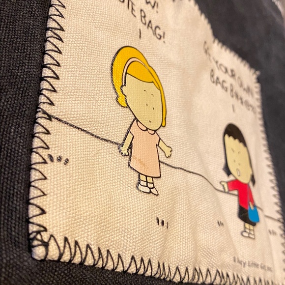 Angry Little Girls Funny Canvas Tote - Picture 10 of 10